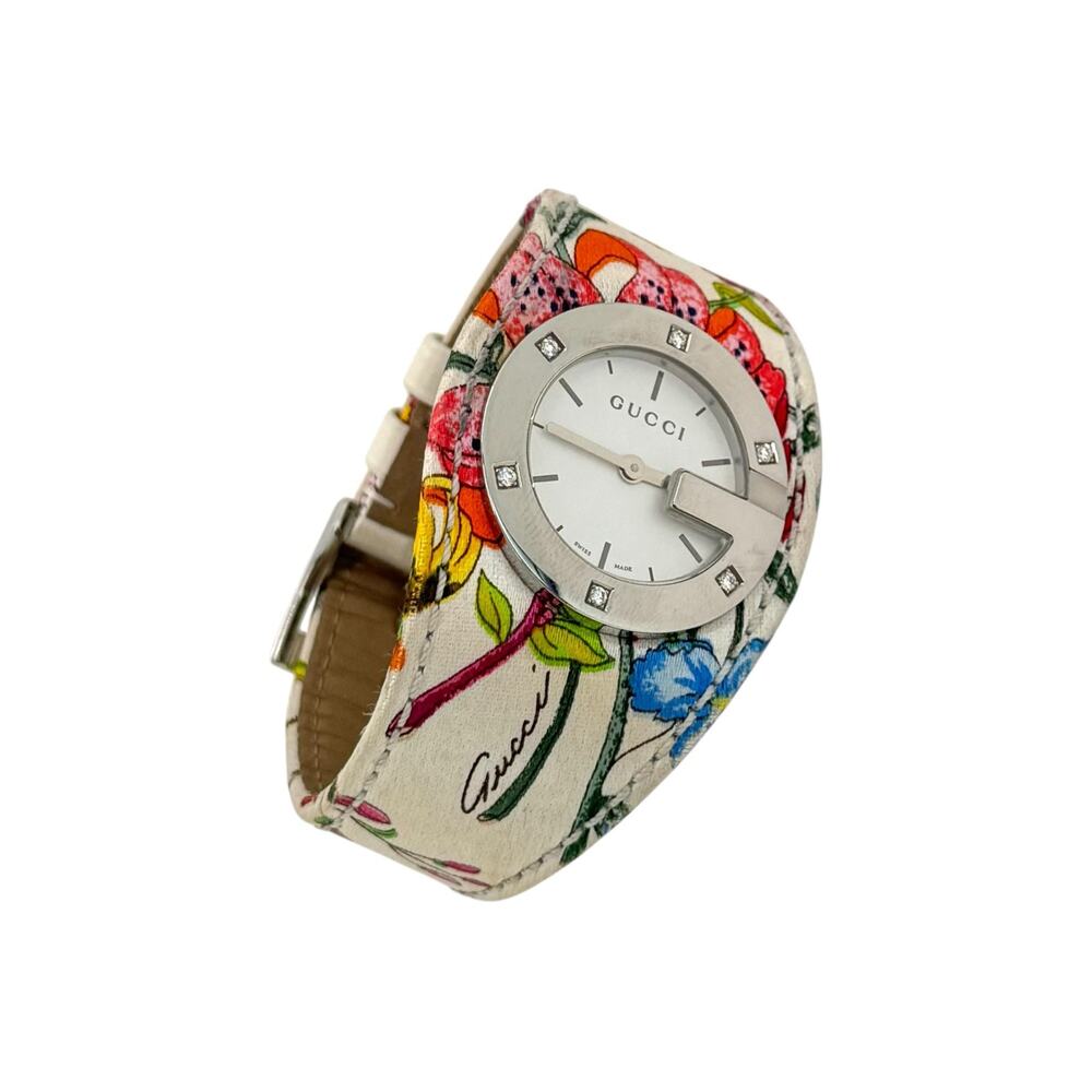 Gucci Limited Edition Flora Diamond G-Bandeau Watch